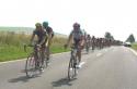 Nebezpečný úsek pri Tatralandii - peloton bezbečne Nebezpečný úsek pri Tatralandii - peloton bezbečne